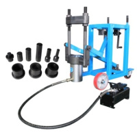 Съемник шкворней гидравлический 75 т, на тележке (ATC-4010)