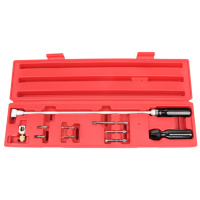 Отвёртка угловая экстрадлинная для регулировки карбюраторов мотоциклов, в наборе (ATV-1009)