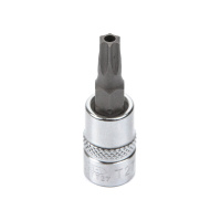 Головка торцевая с вставкой torx с отверстием 1/4" T27H (H2TT27)