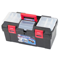 Ящик инструментальный пластиковый с органайзером, средний, 445х240х205 мм (TB-905)