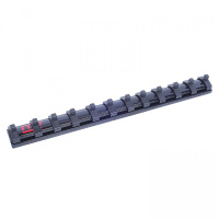 MIGHTY SEVEN Держатель для головок 1/4", на 12 шт, магнитный MIGHTY SEVEN AD-2212