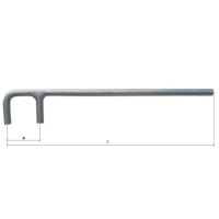 GARWIN PRO 604310-45*350 - Ключ вентильный для задвижек F-образный 45* ...