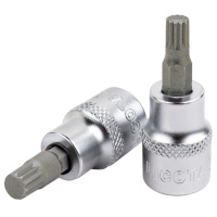 Головка торцевая с вставкой spline 1/2" M14 L=100 мм (H4RM14A)