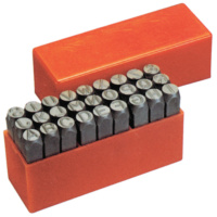 Набор клейм буквы 6 мм CrMo (ATF-5115A-6.0)