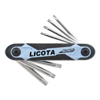 Набор складных ключей Torx, 7 пр., T10-T40 (FX1S071D2CV)