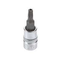 Головка торцевая с вставкой torx с отверстием 1/4" T20H (H2TT20)