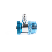 Адаптер синий 1/4" для двухвентильного манометрического коллектора (ATL-9007)