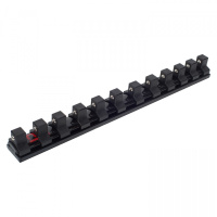MIGHTY SEVEN Держатель для головок 1/2", на 12 шт, магнитный MIGHTY SEVEN AD-2412