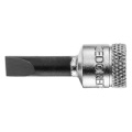 Головки с плоской отверточной насадкой 1/4", серия IS 20
