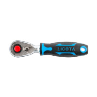 Трещотка 48 зубов 3/8" короткая (ALH-00073F)