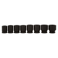 Набор ударных головок 3/4" 8пр. 24-38 мм (ASA-60005A)