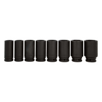 Набор ударных головок глубоких 3/4" 8пр. 24-38 мм (ASA-60007A)