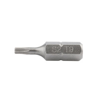 Бита 1/4" torx с отверстием T9 25 мм (BTT102509)