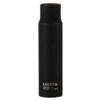 Головка торцевая ударная глубокая с магнитом 1/4" 6гр. 7 мм (AG2007L)