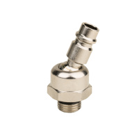 Разъем пневматический шаровый 1/4" (Q-020PM)