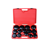 Набор чашек для съема масляных фильтров, 15 предметов (ATA-0291)