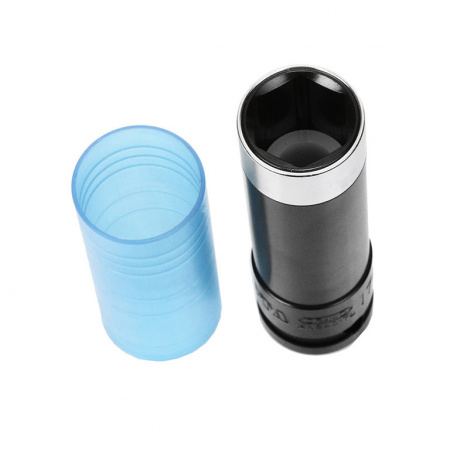 Головка торцевая ударная глубокая тонкостенная 1/2" 17 мм, особо прочная (ANS4017L-HT)