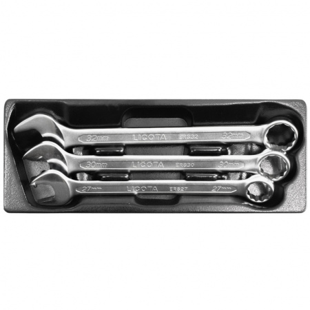 Набор ключей комбинированных 27, 30, 32 мм, 3 пр., в ложементе (ACK-384110)