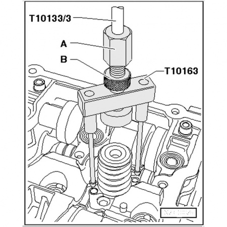 Съемник форсунок VW-Audi TDI PD (ATA-4010)