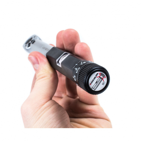 Динамометрический ключ 1/4" 3-15Нм, шкала-микрометр (AQW-N2015V)