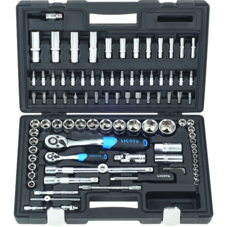 Набор инструмента 1/2" и 1/4" 94 предмета (ALK-8010F)