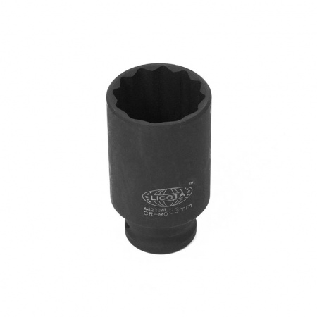 Головка торцевая ударная глубокая 1/2" 12 гр. 33 мм (A4233WL)