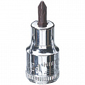 Головки торцевые 1/4" с вставкой-битой PZ - POZIDRIV
