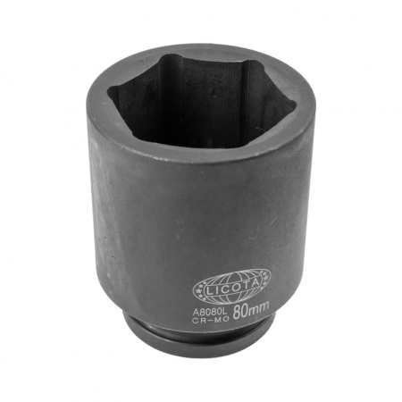 Головка торцевая ударная глубокая 1" 80 мм (A8080L)