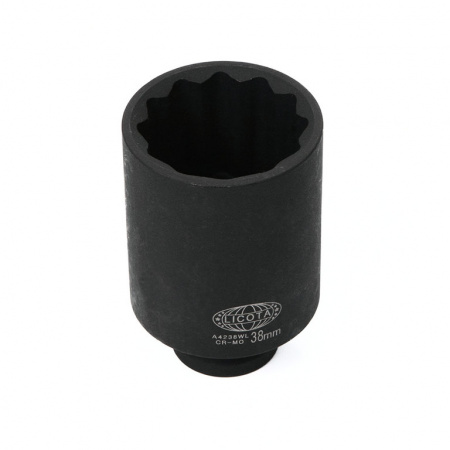 Головка торцевая ударная глубокая 1/2" 12 гр. 38 мм (A4238WL)