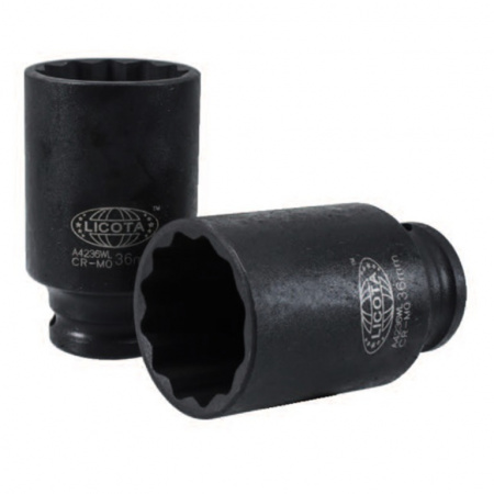 Головка торцевая ударная глубокая 1/2" 12гр. 15 мм (A4215WL)