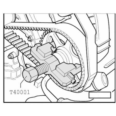 Набор для демонтажа шкивов c распредвала VW AUDI (ATA-0394)