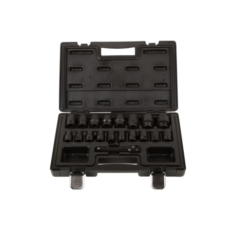 Набор ударных головок 1/2" 19 пр., 10-32 мм в кейсе (ASA-40018)