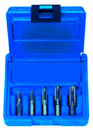 Набор бит-метчиков HSS, 6 пр., M4-M5-M6-M8-M10 + 1/4“ адаптер