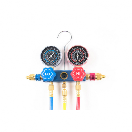 Двухвентильный манометрический коллектор R12, R134A (ATL-9025B)