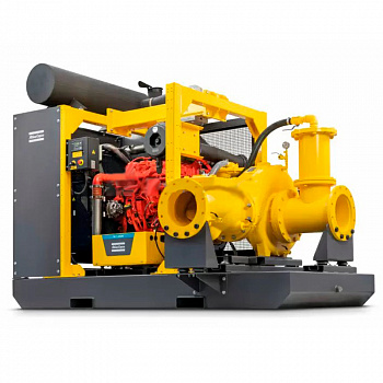 Дизельная мотопомпа Atlas Copco PAS 300HF 440 FSC01 G10 SKID