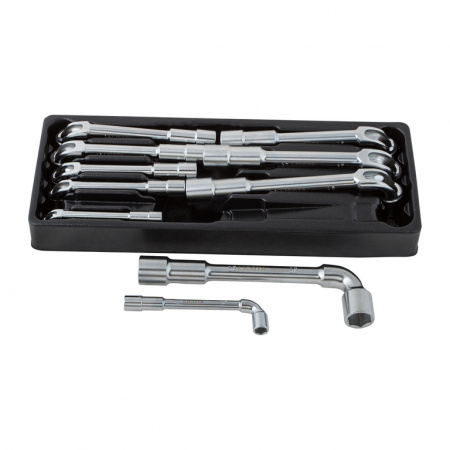 Набор ключей Г-образных проходных, в ложементе (ACK-384017)
