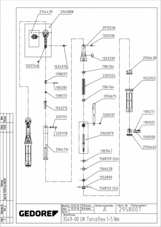 GEDORE 2958007