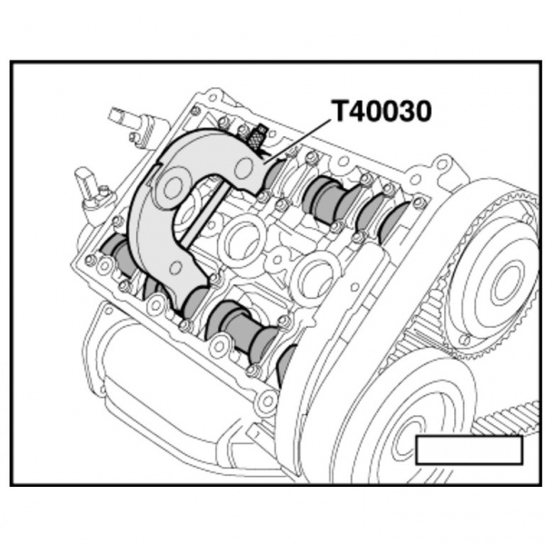Приспособление для регулировки распредвала AUDI (ATA-0393)
