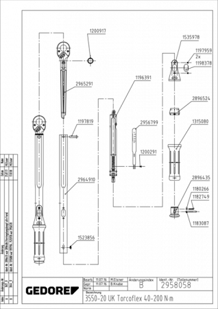 GEDORE 2958058