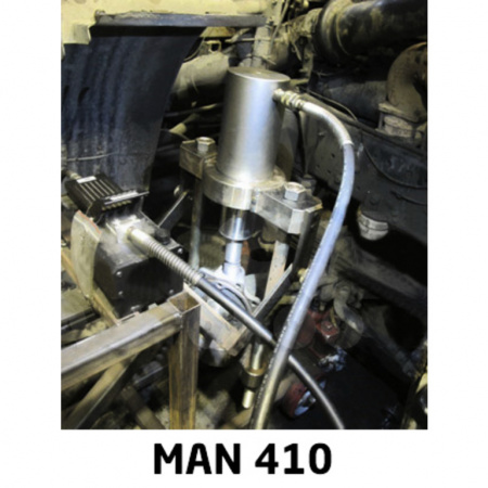 Съемник шкворней гидравлический 75 т, на тележке (ATC-4010)