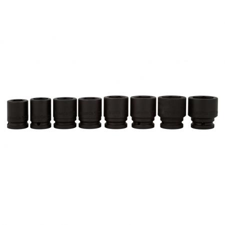 Набор ударных головок 3/4" 8пр. 24-38 мм (ASA-60005A)