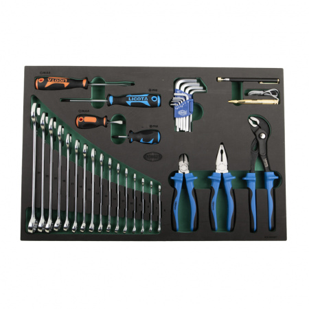 Набор инструмента 35 пр. в ложементе EVA (ACK-E8009F1)