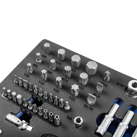 Набор инструмента 144 пр. в ложементе EVA (ACK-E8009FB)