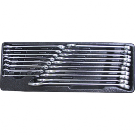 Набор ключей комбинированных 6 - 24 мм 18 пр. в ложементе (ACK-384004)