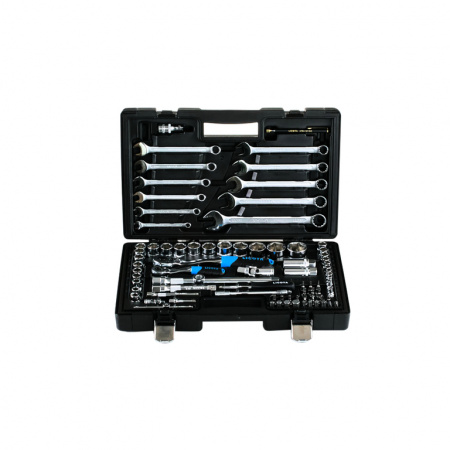 Набор инструмента 1/4" и 1/2" 6 гр. 83 предмета (ALK-8015F)