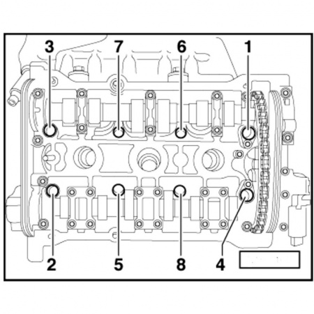 Головка с вставкой T52, VAG, 140 мм (ATF-5210)