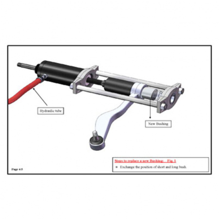 Съемник-запреcсовщик гидравлический c рамой и комплектом оправок (ATC-2269)