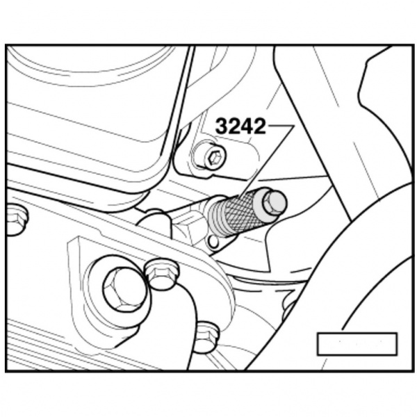 Фиксатор коленвала VAG 3242 (ATA-0509A)