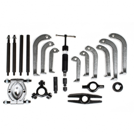 Съемник гидравлический, набор 25 предметов (ATB-1075)