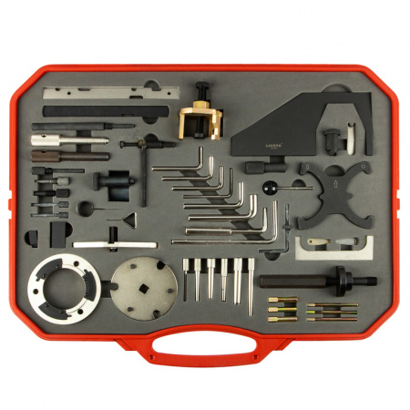 Набор для регулировки фаз ГРМ бензиновых и дизельных двигателей FORD, 51пр. (ATA-4704)